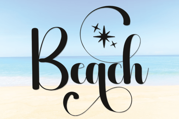 Beach: The Elegant Handwritten Font for Timeless Design