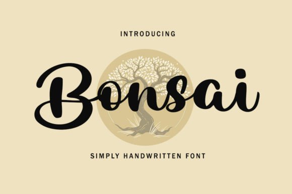 Bonsai Font: A Playful Script for Instant Personality