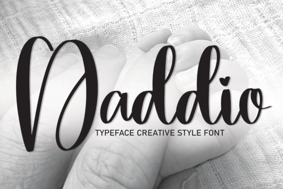 Daddio: A Handwritten Font That Brings Warmth and Style
