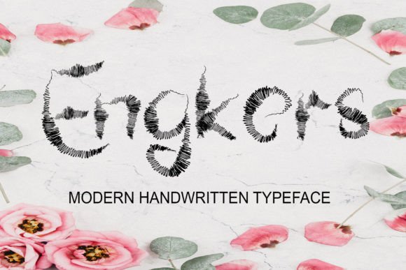 Discovering Engkers: A Handwritten Font for Modern Projects