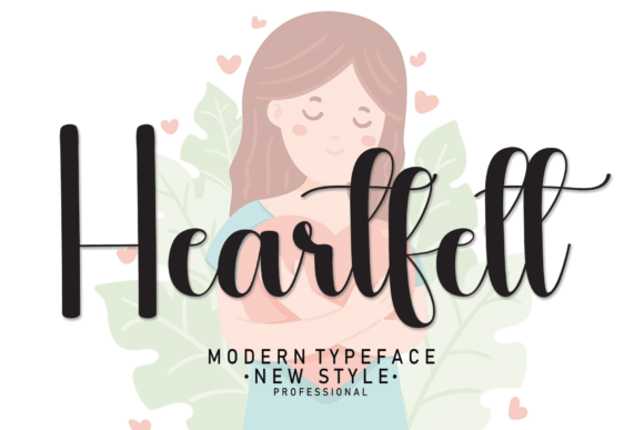 Discovering the Elegance of the Heartfelt Typeface